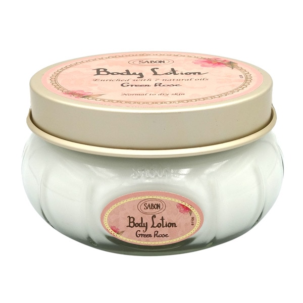 サボン SABON ボディローション グリーンローズ 200ml ジャータイプ