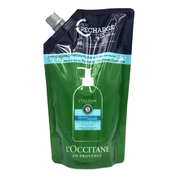 ロクシタン L'OCCITANE ファイブハーブス ピュアフレッシュネス コンディショナー リフィル 詰替え用 500ml