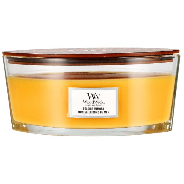 ウッドウィック WoodWick ハースウィック (L) シーサイドミモザ アロマ