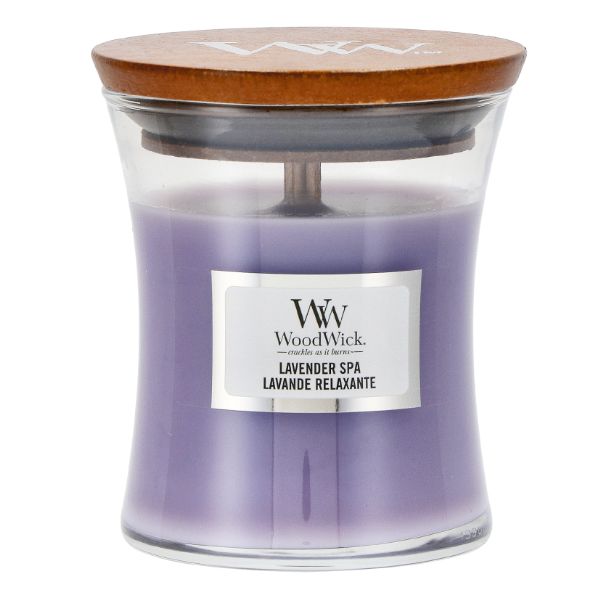 ウッドウィック WoodWick ジャー (S) ラベンダースパ アロマキャンドル