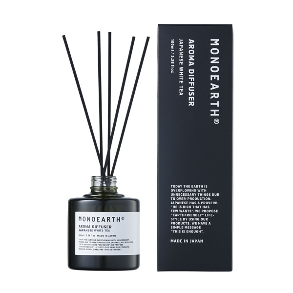 モノアース MONOEARTH アロマディフューザー 和白茶の香り 100ml