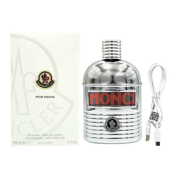 モンクレール　香水　プールオムオードパルファム LED付　150ml モンクレール MONCLER プールオム（LEDスクリーン付） EDP SP 150ml