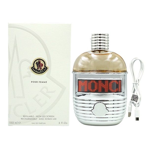 モンクレール MONCLER モンクレール プールファム （LEDスクリーン付） EDP SP 150ml【訳あり・難あり・未使用品】【送料無料】 モンクレール MONCLER モンクレール プールファム （LEDスクリーン付