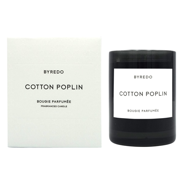 バイレード BYREDO コットン ポプリン キャンドル 240g COTTON POPLIN