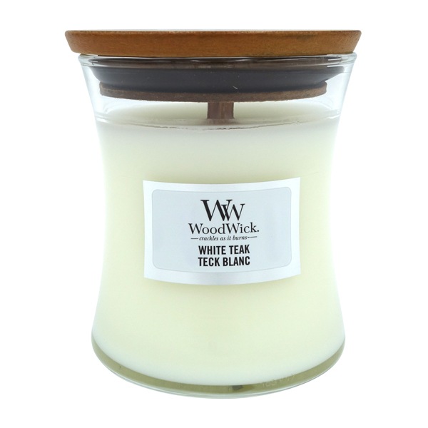 ウッドウィック WoodWick ジャー (S) ホワイトチーク