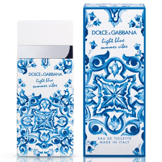 ドルチェ＆ガッバーナ DOLCE＆GABBANA ライトブルー サマーバイブス