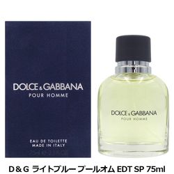 �ɥ���������åС��� D&G �ס��륪�� EDT SP 75ml