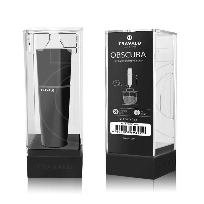 トラヴァーロ Travalo オブスキュラ ブラック 5ml Obscura Black