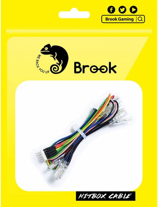 Brook Hitbox専用 5pinボタン用ハーネス ケーブル【公式正規品