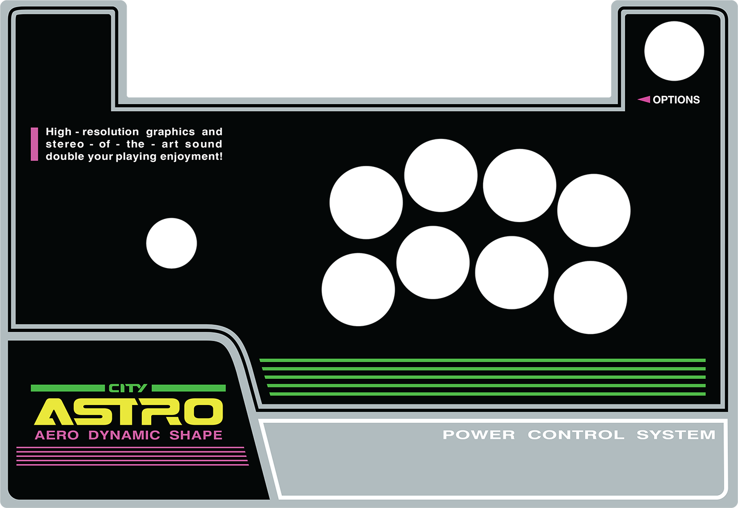 ARCADESHOCK(アーケード ショック) HORI(ホリ) FIGHTING STICK ALPHA