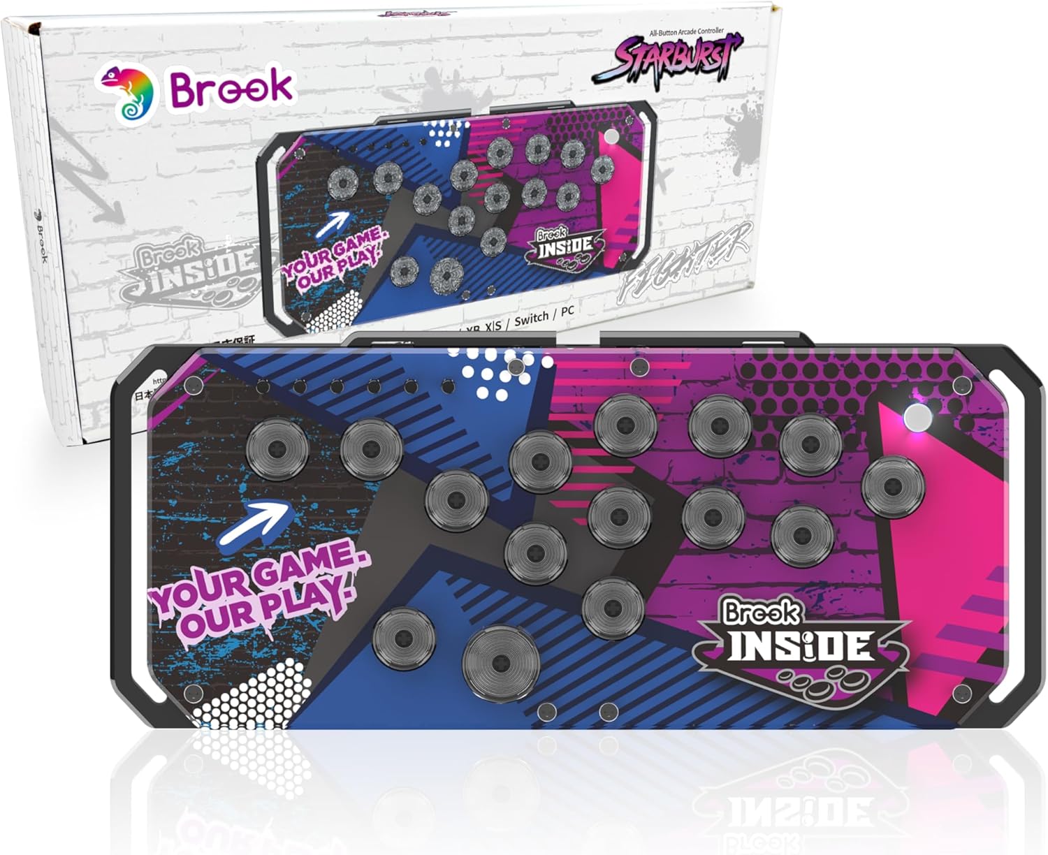 Brook Fighter Starburst レバーレス アケコン コントローラー 全