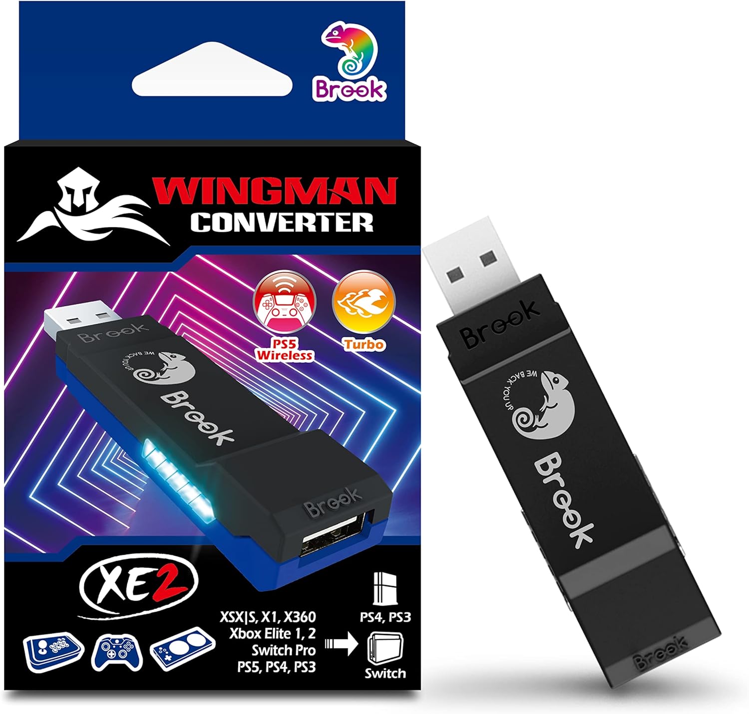 Brook Wingman XE2 Converter ウィングマン XE2 コンバーター PS4/PS3
