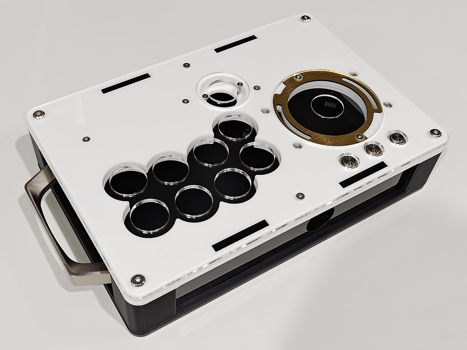 Attasa x くろまき工房 Ic1plus 24mmボタン型 Iris Tech対応