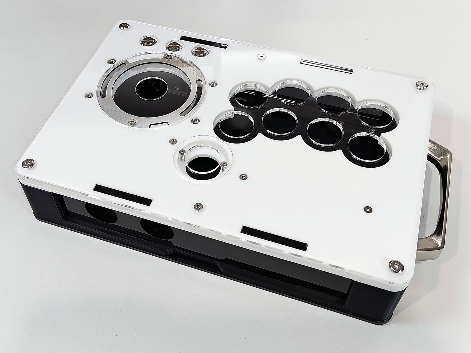 Attasa x �����ޤ���˼ Ic1plus 24mm�ܥ��� Iris Tech�б� ����ѥ��� �������󥱡��� Kuromaki Ic1plus Game Controller Case�ʥ�����ǥ��С� PRO����Ƭ�ͥ� & USB��������°��Attasa ����