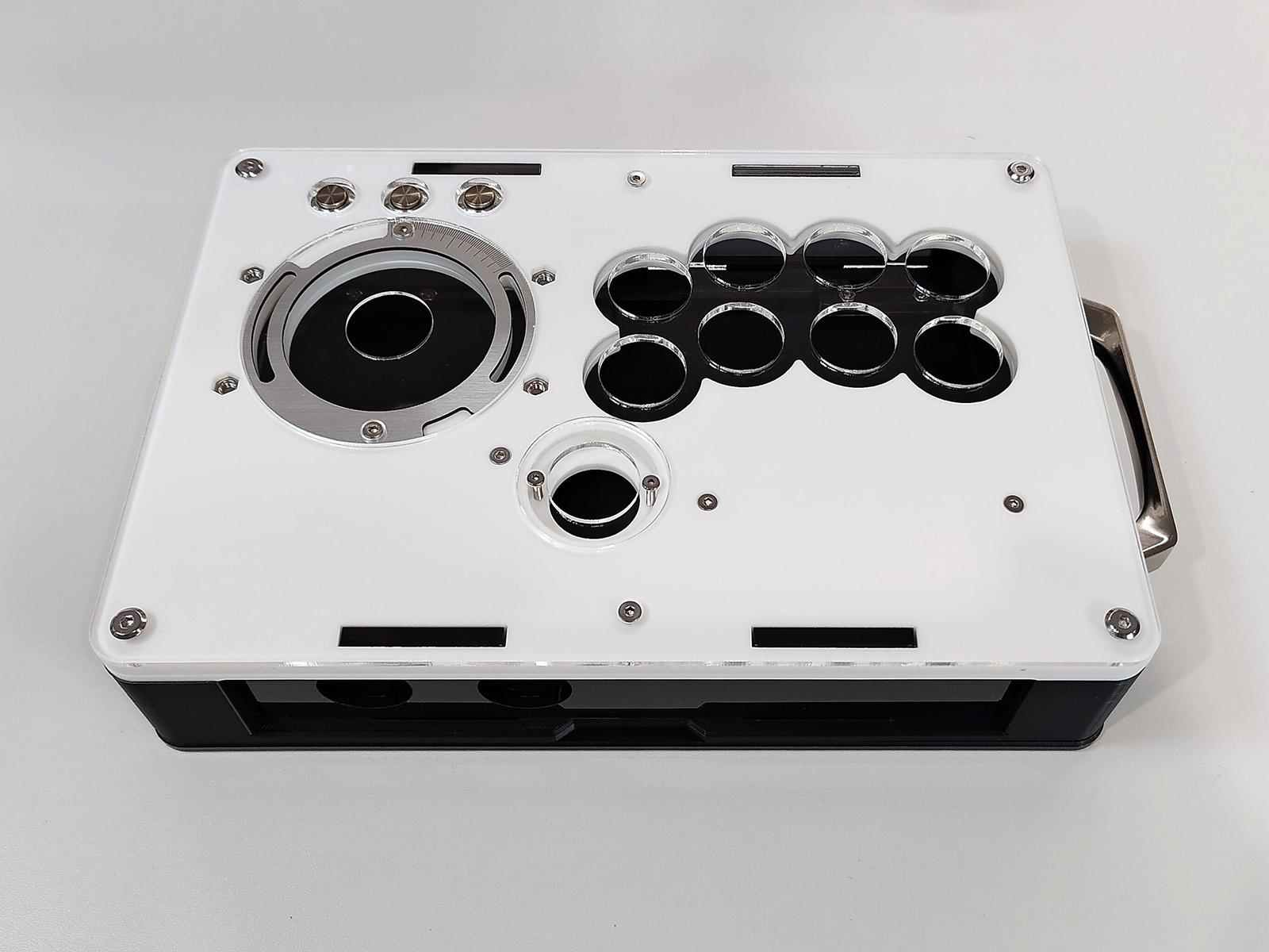 Attasa x �����ޤ���˼ Ic1plus 24mm�ܥ��� Iris Tech�б� ����ѥ��� �������󥱡��� Kuromaki Ic1plus Game Controller Case�ʥ�����ǥ��С� PRO����Ƭ�ͥ� & USB��������°��Attasa ����