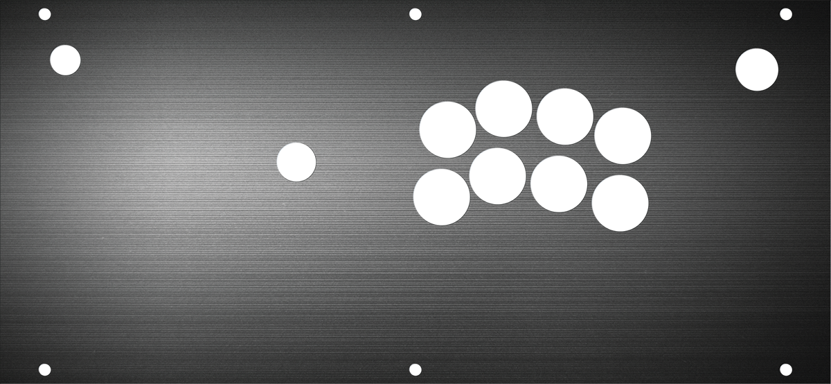 ARCADE SHOCK( å) HORI(ۥ) FIGHTING EDGE (եƥ å) ɥƥå HIGH GRADE Aluminum Panel ϥ졼 ߥ˥ѥͥ