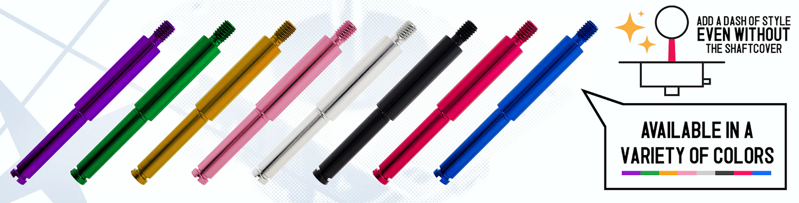 ARCADE SHOCK EX GEAR Anodized Colored Replacement Shafts ���������� ����å� EX ���� �����Ż� JLF / HORI(�ۥ�) Ȼ ���祤���ƥ��å���С� ����ޥ����忧�ù� ���ѥ���ե� �Хꥨ�������
