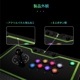 LEDŲܥ Qanba Q8 Silent Button Arcade Joystick  Q8 Ųܥ  祤ƥå (PCб) Gravity KS RGB LED Ųܥ & Ż JLF СܤŲܥǥ Q8-SR