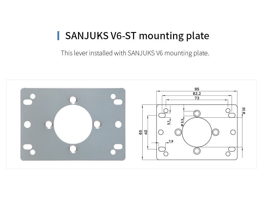 [�ץ쥪������] SANJUKS V6-ST Joystick ���󥸥㥯�� V6-ST ���祤���ƥ��å��ʥ��ץ��륰��åפޤ��ϥХåȥȥå��դ��˥Хꥨ�������