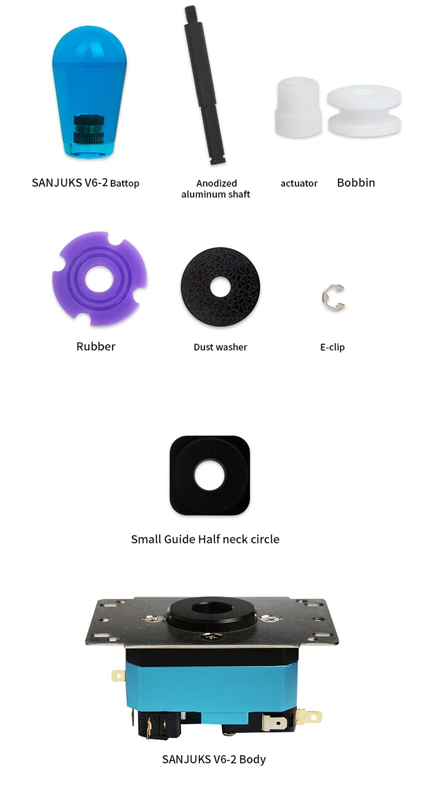 [�ץ쥪������] SANJUKS V7 Joystick ���󥸥㥯�� V7 ���祤���ƥ��å��ʥ��ץ��륰��å��դ��˥Хꥨ�������