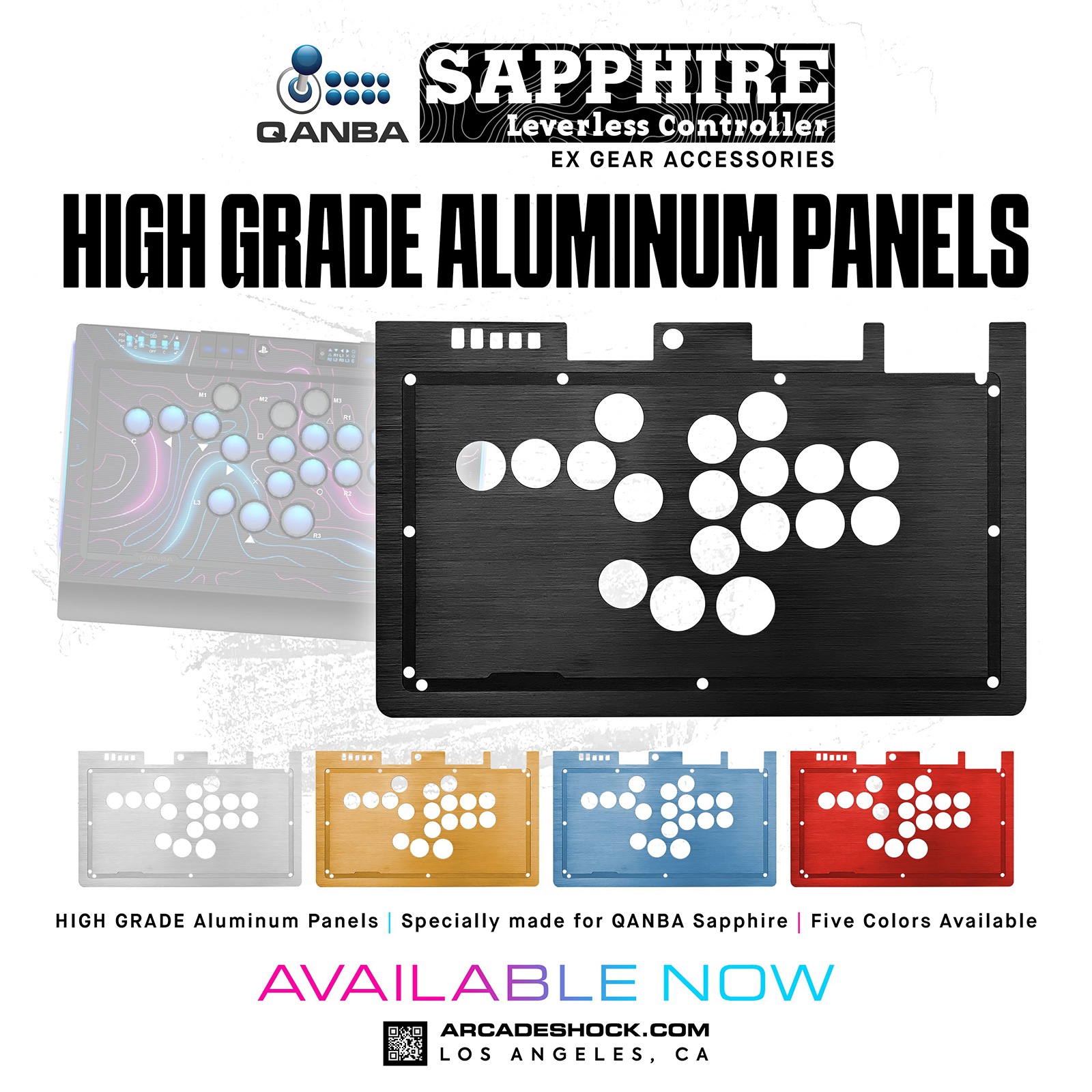 ARCADE SHOCK(���������� ����å�) Qanba(�������) SAPPHIRE (���ե�����) ���������ɥ���ȥ����顼�� HIGH GRADE Aluminum Panel �ϥ����졼�� ����ߥ˥���ѥͥ� ñ��
