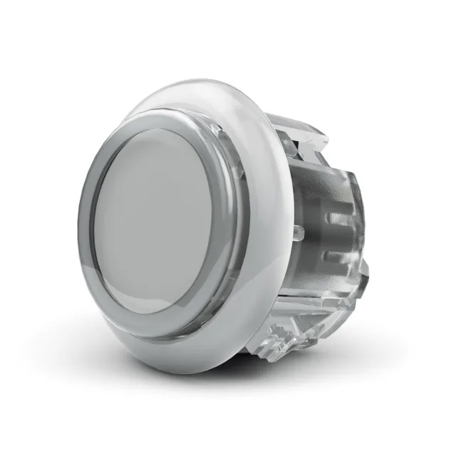 �ڥϥ���߼� RGB LED 30��/24�� ñ�ʡ�Qanba Gravity KS RGB LED Illuminated Button ������� ����ӥƥ� KS RGB LED �ȸ��� �ᥫ�˥��륹���å� ���������� �ܥ��� 30/24mm �Хꥨ�������