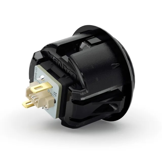 �ڥϥ���߼� RGB LED 30��/24�� ñ�ʡ�Qanba Gravity KS RGB LED Illuminated Button ������� ����ӥƥ� KS RGB LED �ȸ��� �ᥫ�˥��륹���å� ���������� �ܥ��� 30/24mm �Хꥨ�������