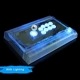 �ڥϥ���߼� LED 30�� ñ�ʡ�Qanba 30mm LED Arcade Button with Blue LED ������� 30mm LED ����ߥ͡������ ���������� �ܥ��� �֥롼 LED