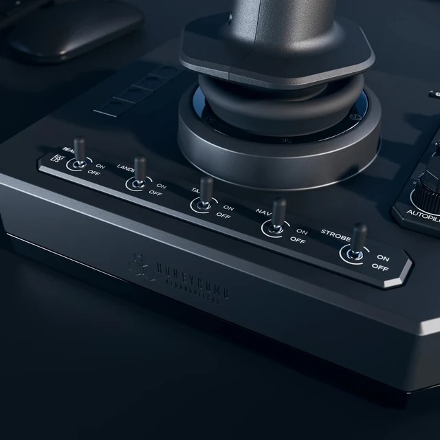 Honeycomb Aeronautical FOXTROT AVIATION STICK �ϥ˥��२�����Ρ��ƥ����� �ե��å����ȥ��å� ���ӥ�������� ���ƥ��å� �����Х������åȤ䥢�����Хåȵ��ʤɥ��ƥ��å����Ҷ����˺�Ŭ 5�Ĥ������������å� 4�ĤΥץ�������ǽ�ʥ��������ܥ��� ��˥��񹳥����ƥ� ¿��ǽ�����å��ѥͥ���� HC003363