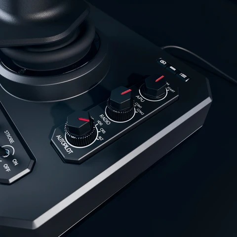 Honeycomb Aeronautical FOXTROT AVIATION STICK �ϥ˥��२�����Ρ��ƥ����� �ե��å����ȥ��å� ���ӥ�������� ���ƥ��å� �����Х������åȤ䥢�����Хåȵ��ʤɥ��ƥ��å����Ҷ����˺�Ŭ 5�Ĥ������������å� 4�ĤΥץ�������ǽ�ʥ��������ܥ��� ��˥��񹳥����ƥ� ¿��ǽ�����å��ѥͥ���� HC003363