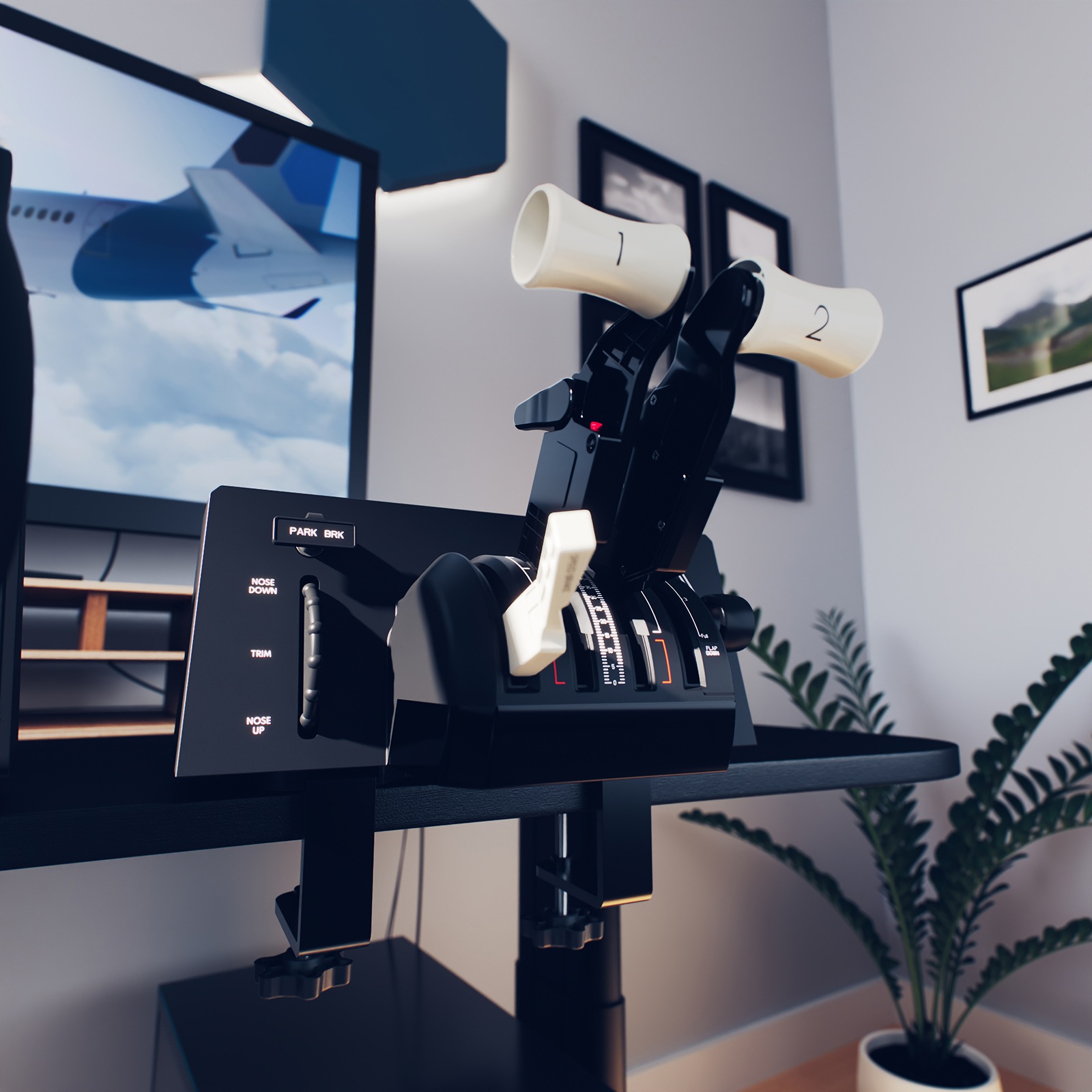 Honeycomb Aeronautical BRAVO THROTTLE QUADRANT LITE �ϥ˥��२�����Ρ��ƥ����� �֥�ܡ� �����åȥ� �����ɥ��� �饤�� ɬ�����˹ʤ����������åȥ� �����ɥ��ȡ�����礭�ʥ�С����ե�åץǥƥ�ȡ��ѡ����󥰥֥졼�����ȥ��ۥ����롢���ǥ��󥰥��������� HC003790