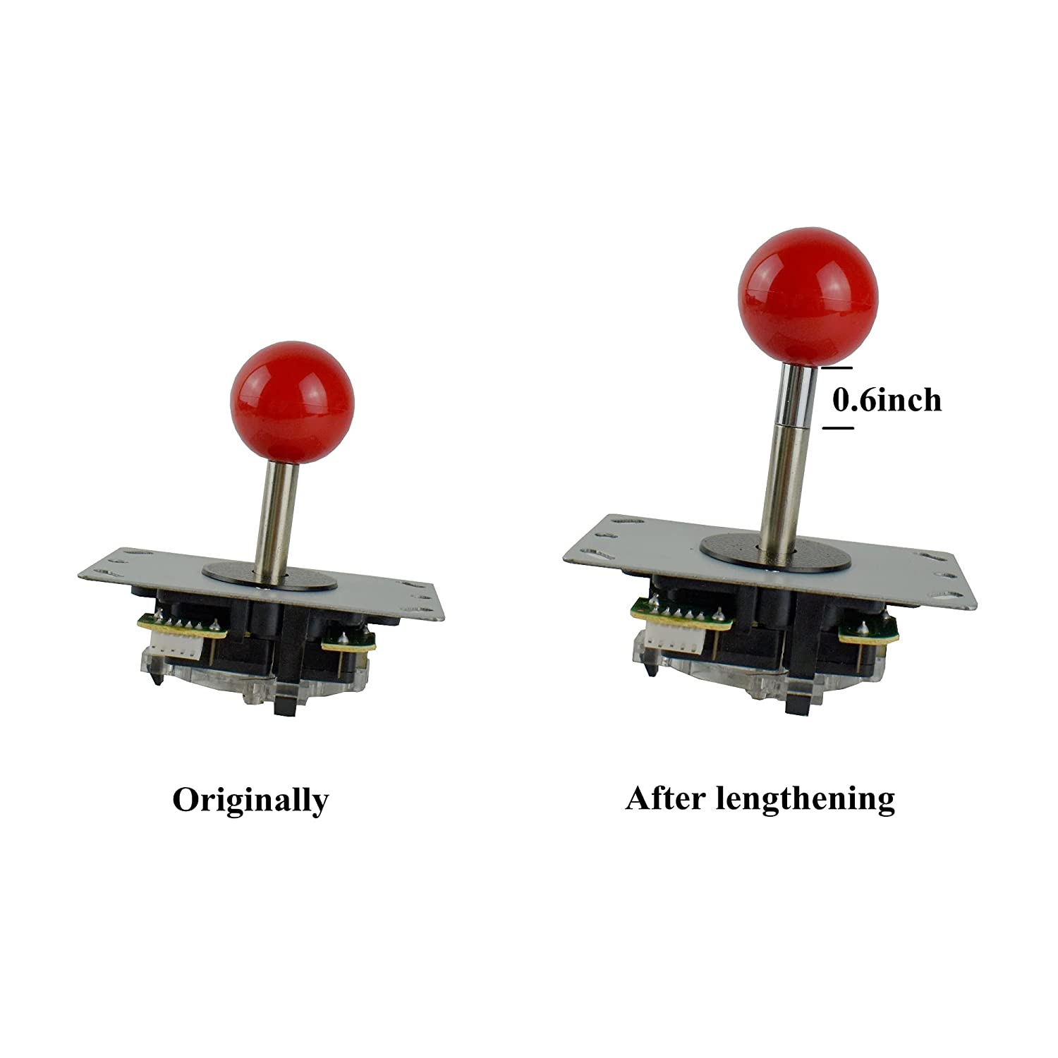 Qanba 1.5 cm Arcade Game Joystick Extender  1.5 cm  ࡡ祤ƥåС եȱĹѡ