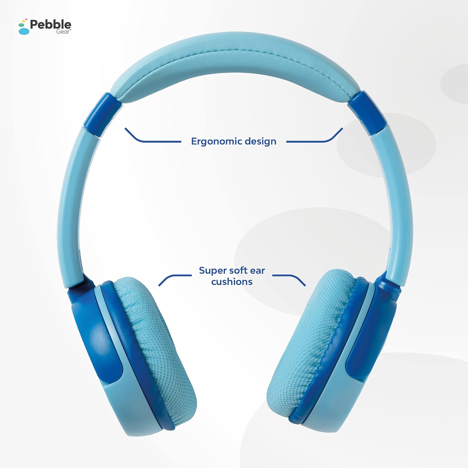 Pebble Gear �Ҷ��ѥإåɥե��� ���ƥ쥪���å��إåɥե��� 3.5mm����å������֥� 85dB�ܥ�塼���ߥå��� Ĵ����ǽ�ޤꤿ���߼��إåɥۥ� �����륤�䡼���å� ���ڶ�ͭ��ǽ 3D�ǥ����� �Хꥨ�������