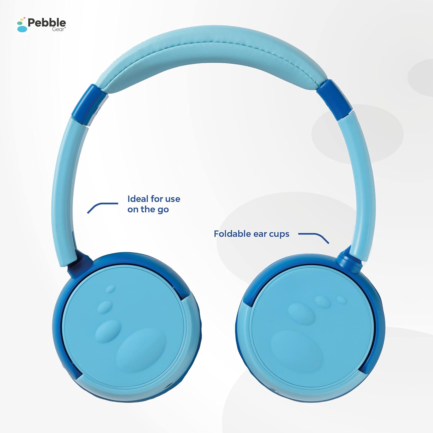 Pebble Gear �Ҷ��ѥإåɥե��� ���ƥ쥪���å��إåɥե��� 3.5mm����å������֥� 85dB�ܥ�塼���ߥå��� Ĵ����ǽ�ޤꤿ���߼��إåɥۥ� �����륤�䡼���å� ���ڶ�ͭ��ǽ 3D�ǥ����� �Хꥨ�������