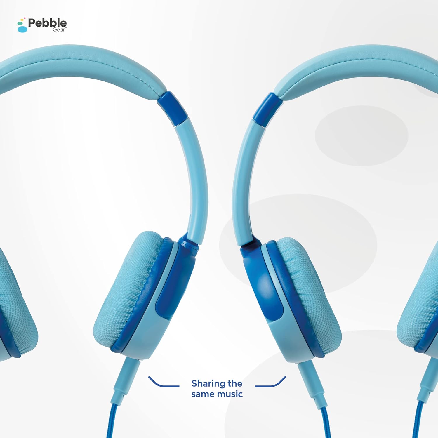 Pebble Gear �Ҷ��ѥإåɥե��� ���ƥ쥪���å��إåɥե��� 3.5mm����å������֥� 85dB�ܥ�塼���ߥå��� Ĵ����ǽ�ޤꤿ���߼��إåɥۥ� �����륤�䡼���å� ���ڶ�ͭ��ǽ 3D�ǥ����� �Хꥨ�������