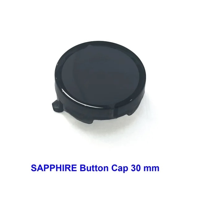 Qanba Sapphire S1 Arcade Controller Button Cap Clear Black ������� ���ե����� ��С��쥹 ���������� ����ȥ����顼 �ܥ��� ����å� ��������å� ���ꥢ �֥�å� ñ��