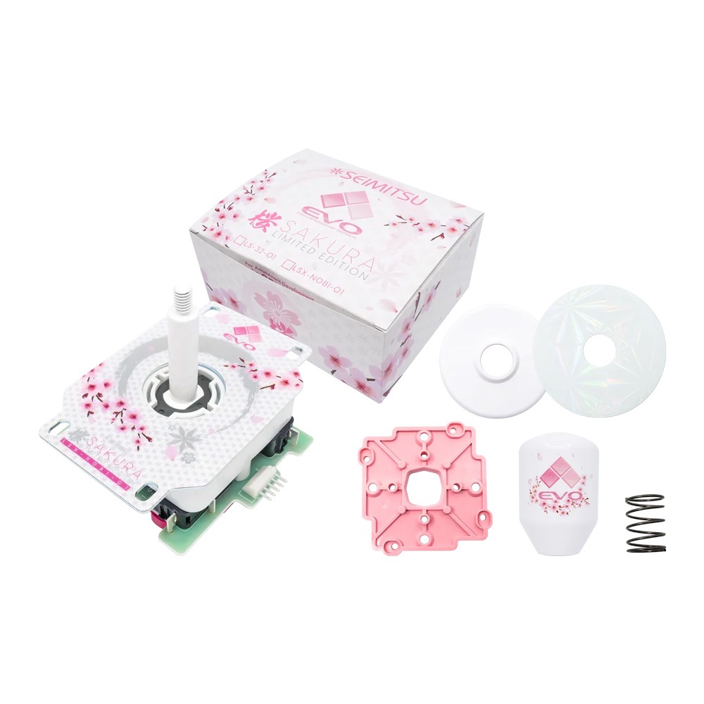 ARCADESHOCK EVO x SEIMITSU [SAKURA] NOBI JOYSTICK KIT アーケード