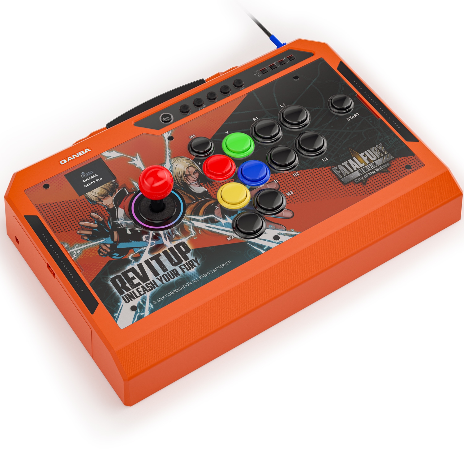 プレオーダー] Qanba Q4 RAF Pro 8K Arcade Fight Stick - SNK公式