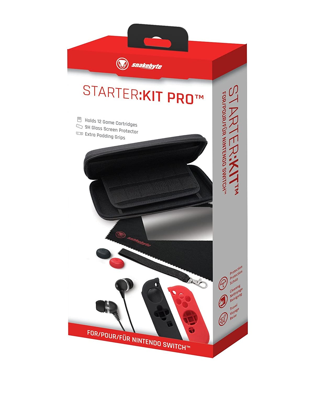 ���͡����Х��� ǤŷƲ Switch ����������:���å� �ץ� 9in1 ������12���Ǽ ���ȥ�å��ե���꡼������ ���������꡼ ���å� SnakeByte STARTER:KIT Pro ���祤���󥭥�å� ���ꥳ�󥰥�å� ���饹�ե���� ������ ����ۥ� SB912009