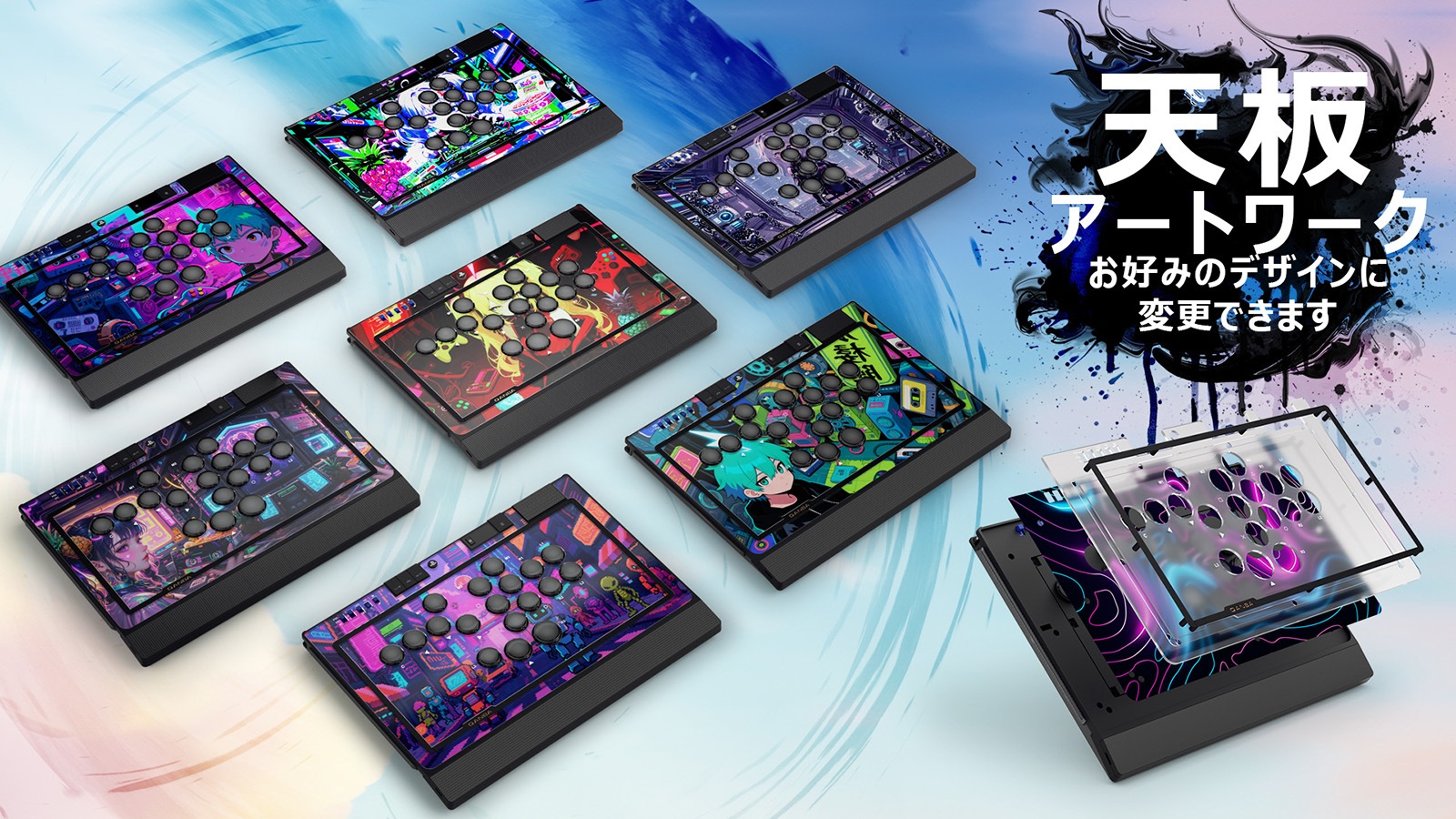 10月9日入荷予定] Qanba Sapphire Arcade Controller クァンバ