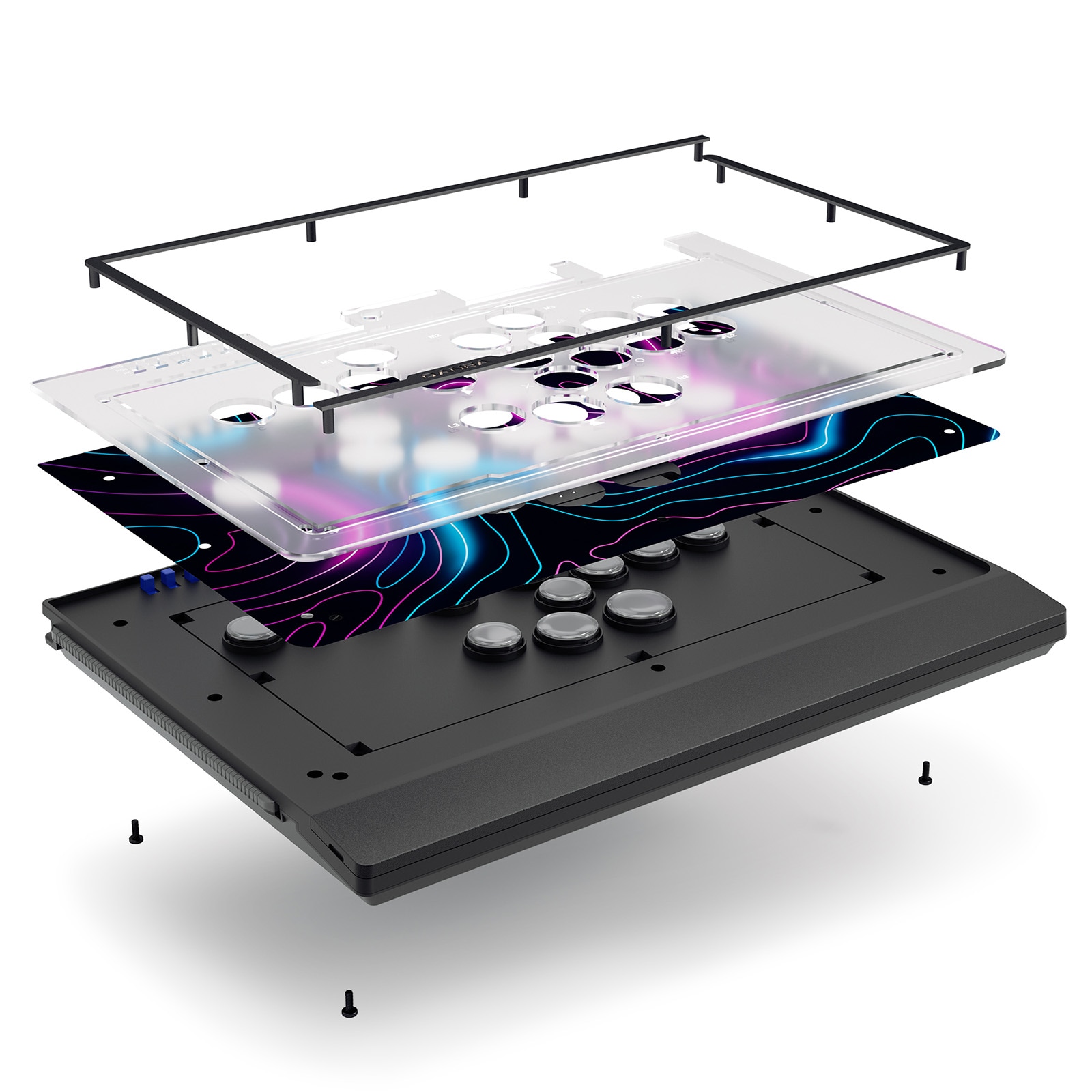 未開封　QANBA SAPPHIRE クアンバ　アケコン　レバーレス 未開封 QANBA SAPPHIRE クアンバ アケコン レバーレス Qanba初の
