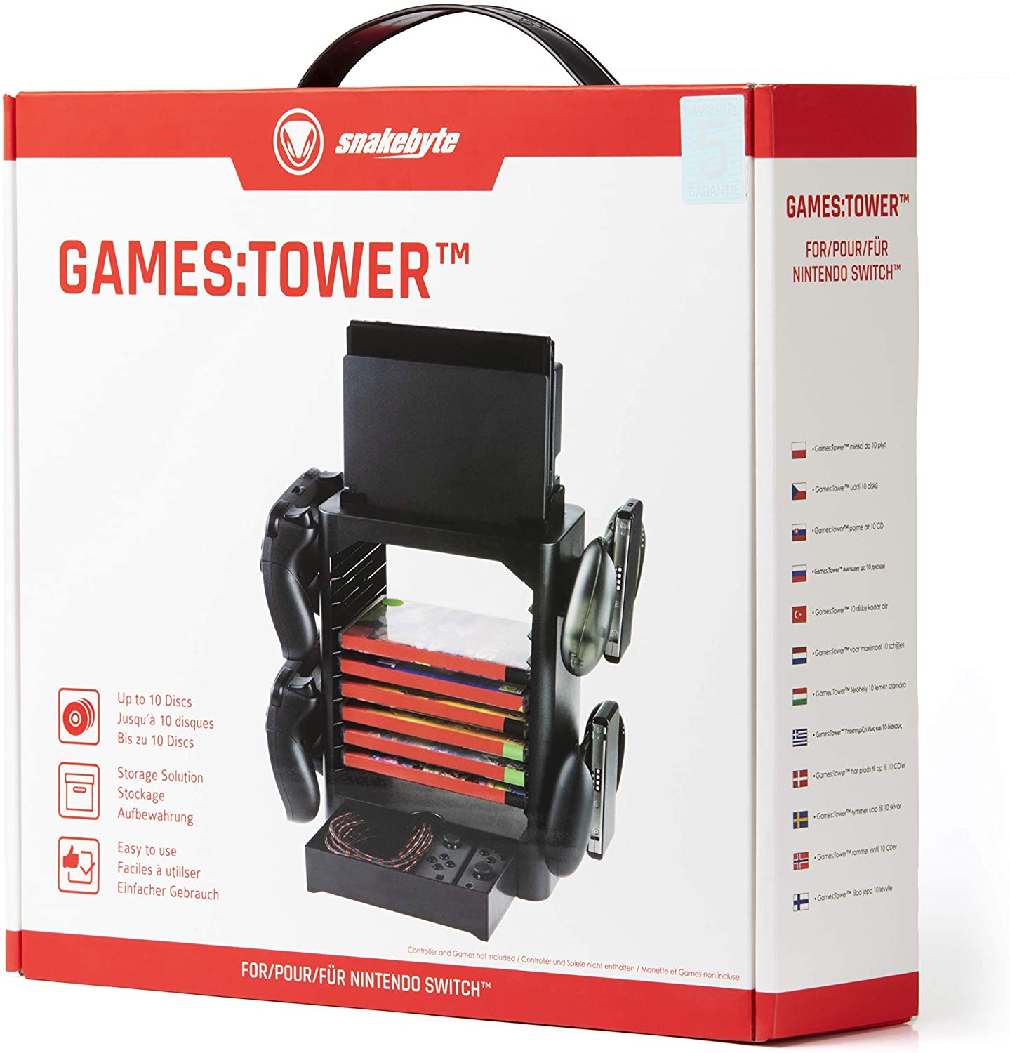 ���͡����Х��� ǤŷƲ Switch ����ȥ����顼���ѥå��������ȥ졼�� SnakeByte GAMES:TOWER �����ॹ:��� �ɥå� 4����ȥ����顼 10�����५���ɥѥå����� ���祤����� �����֥��Ǽ���ڡ��� SB912863