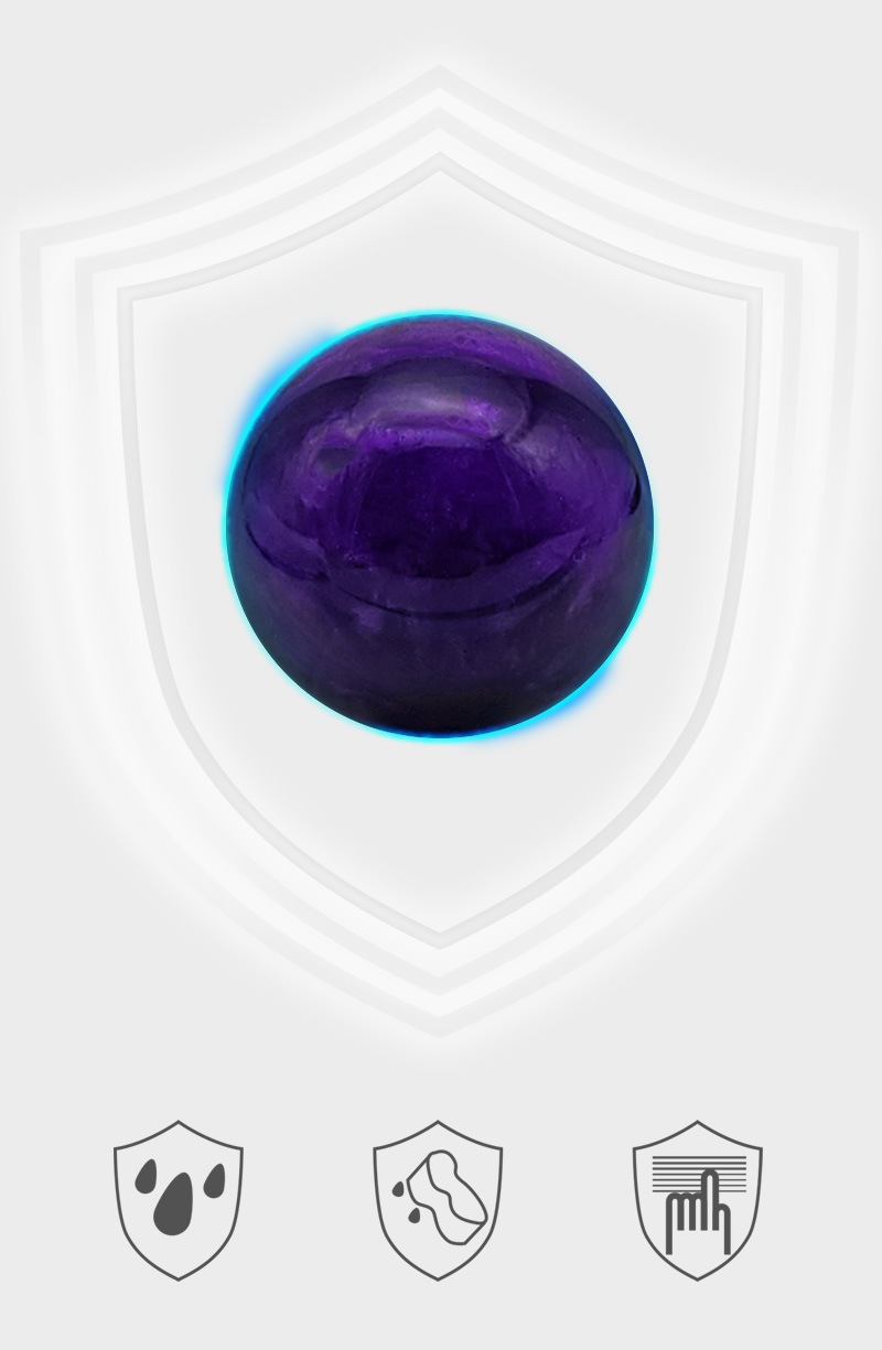 Qanba Mineral Color Resin Agate Lever Ball クァンバ ミネラル