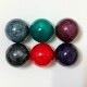 Qanba Mineral Color Resin Agate Lever Ball ������� �ߥͥ�� ��Υ����� ���顼 ��С� �ܡ��� 35��