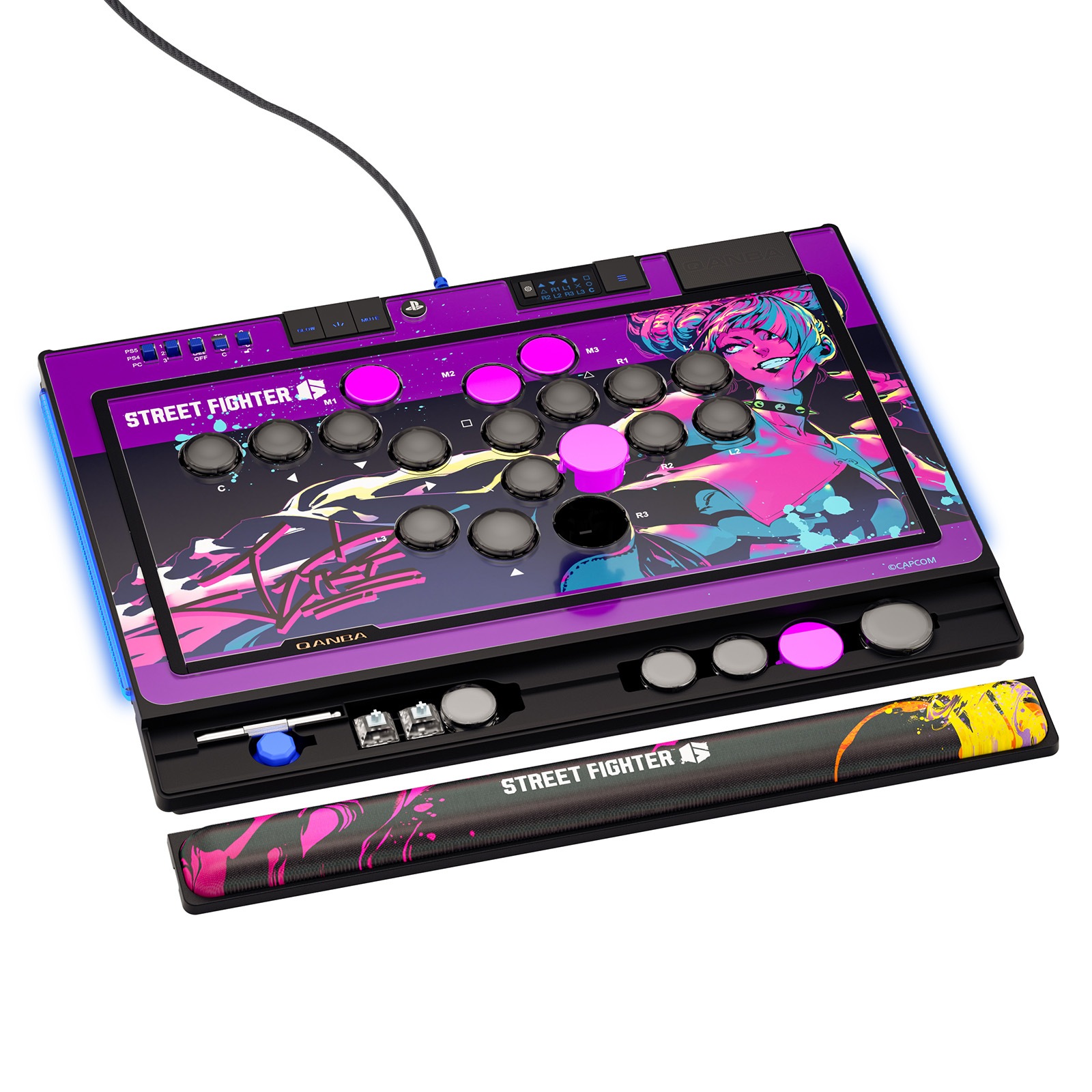 限定特典付き] Qanba SAPPHIRE × Capcom Street Fighter 6 JURI