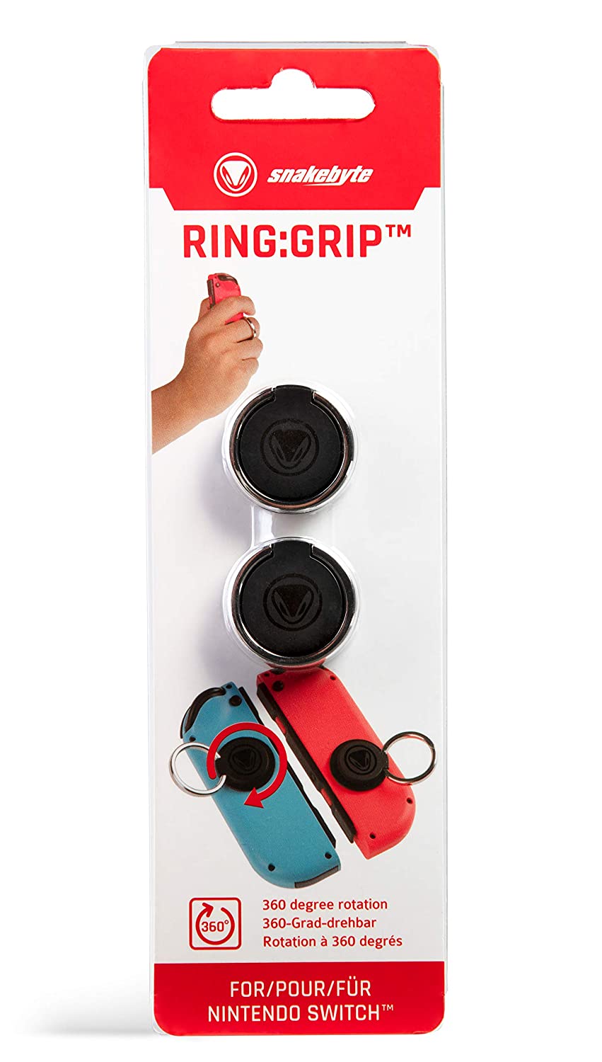 ���͡����Х��� ���� SnakeByte ǤŷƲ Switch ��ɻߥ�� RING:GRIP ���:����å� 2�ĥ��å� ���祤������ �ۡ���� ��� ����å� 360�ٲ�ž 180���ޤꤿ���� SB912962
