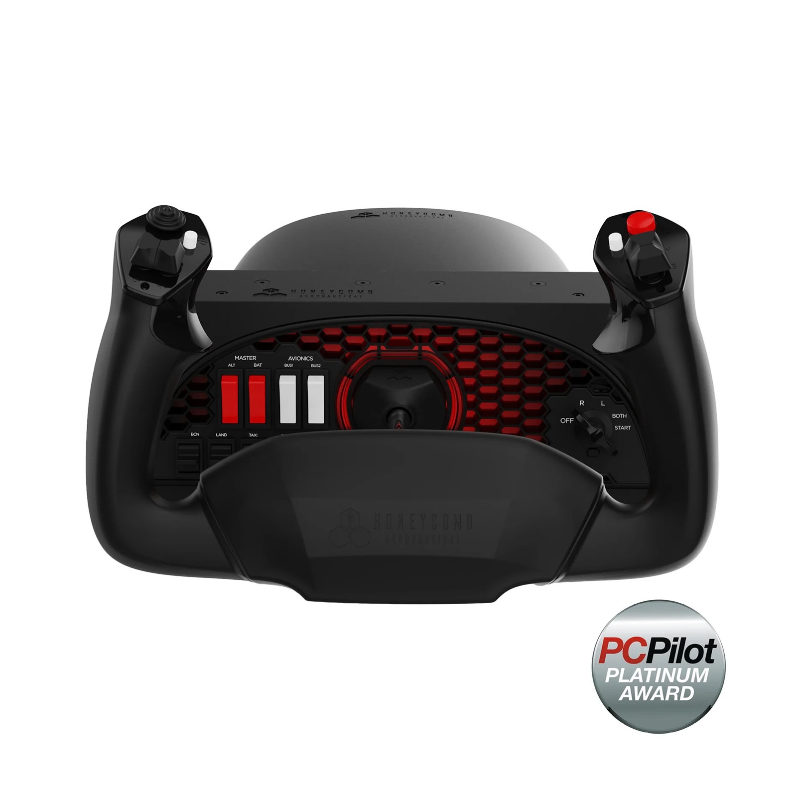 Honeycomb Aeronautical ALPHA FLIGHT CONTROLS YOKE & SWITCH PANEL ϥ˥२Ρƥ ե ե饤 ȥ륺 衼 & åѥͥ åѥͥηʥե饤ȥ衼ƥࡢꥢ180žѡ13ܥ9å5˥å󥹥åפʤǤ֤Ǥǥ奢ޥƥ󥰥ƥ SB003011