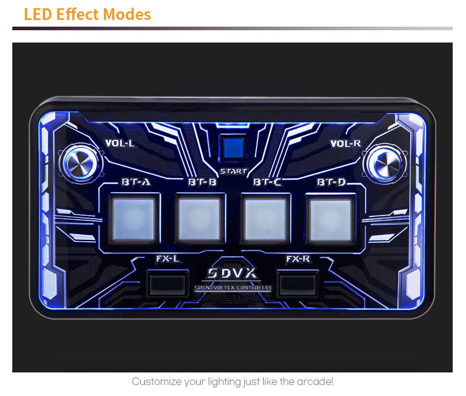 プレオーダー] Exion Sound Voltex SDVX Rhythm Game Controller