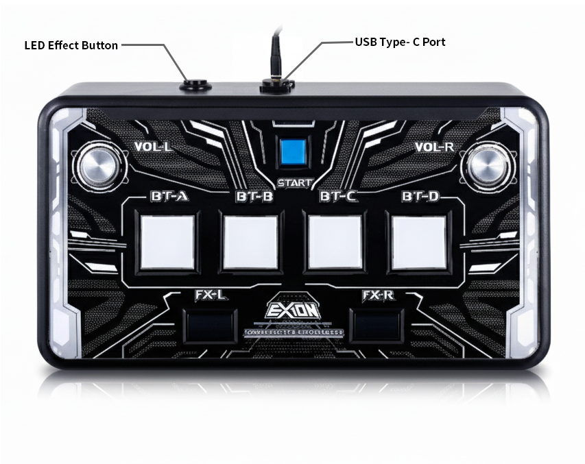 プレオーダー] Exion Sound Voltex SDVX Rhythm Game Controller