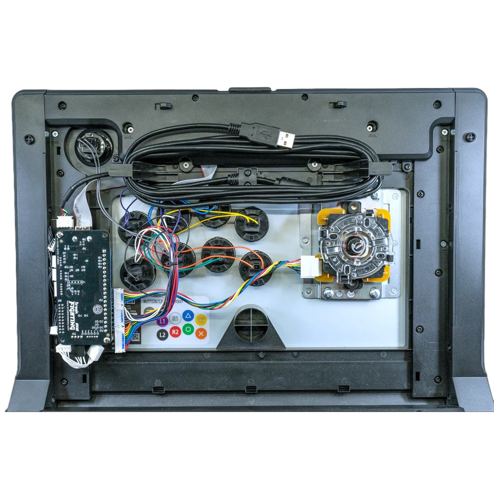 ARCADE SHOCK(���������� ����å�) HORI(�ۥ�) FIGHTING STICK ALPHA PS VERSION(�ե����ƥ��� ���ƥ��å� �� PS �С������) ���������ɥ��ƥ��å��� OPTIMUS MOD KIT ���ץƥ��ޥ� ��¤���å�